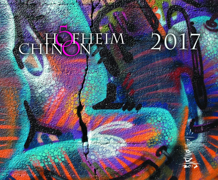 Weinetikett Hofheim-Chinon 2017