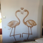 Flamingos in Love