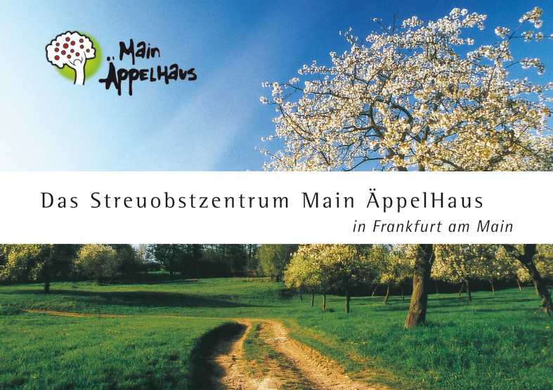 Main Aeppelhaus Streuobstzenrum Broschüre