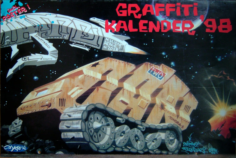 Graffitikalender 1998