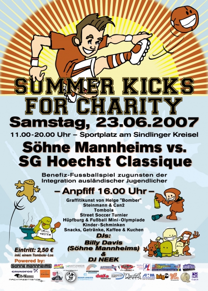 Söhne Mannheims Charity SUMMER KICKS 2007