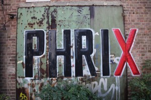 Phrix Logo, Tor 2006, Zustand 2012