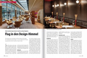 Magazin SAVOIR-VIVRE, Ausgabe September/Oktober 2014 Hilton Frankfurt International Airport, Bomber  